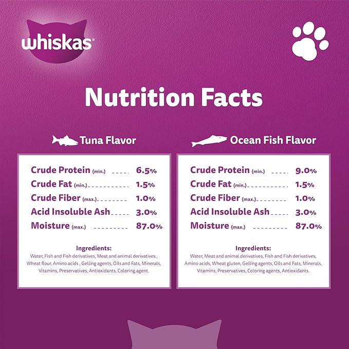 Whiskas Tuna Wet Cat Food 10+2 FREE