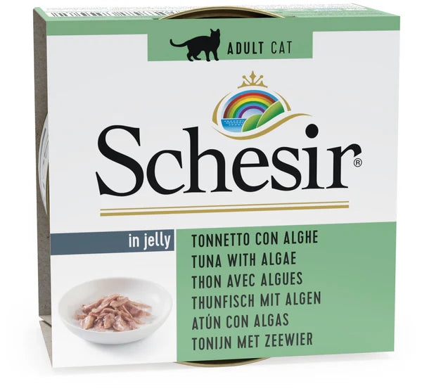 Schesir Tuna with Algae in Jelly Wet Cat Food