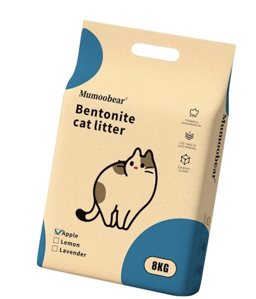 Mumoo Bear Clumping Cat Litter -8kgs