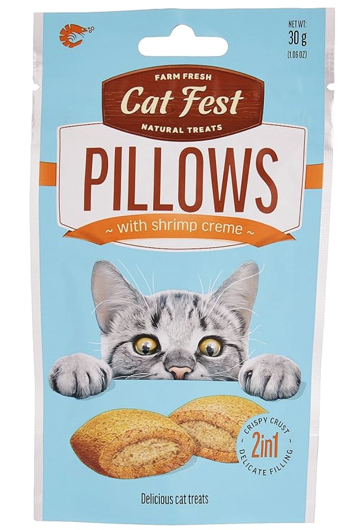 Cat Fest Pillows Cat Treats