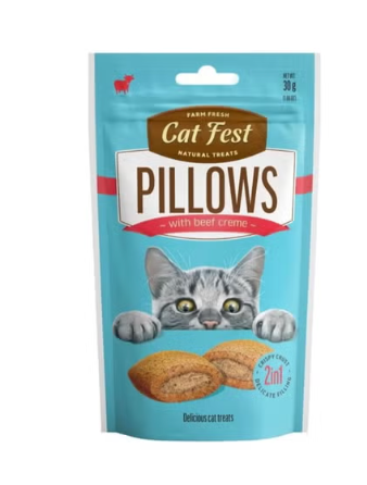 Cat Fest Pillows Cat Treats