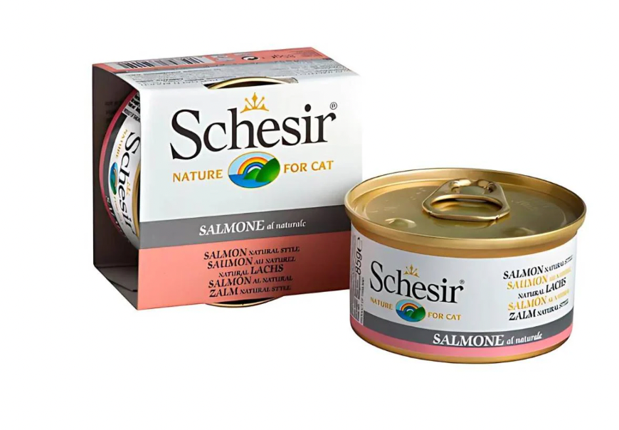 Schesir - Cat Wet Food-Salmon Natural