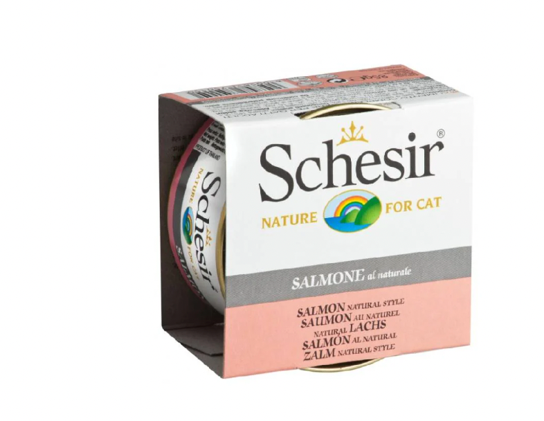 Schesir - Cat Wet Food-Salmon Natural