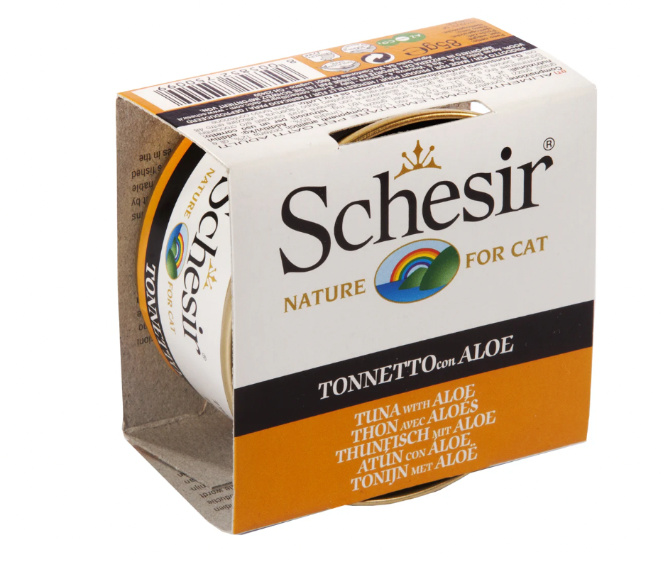 Schesir Cat Wet Food-Tuna With Aloe