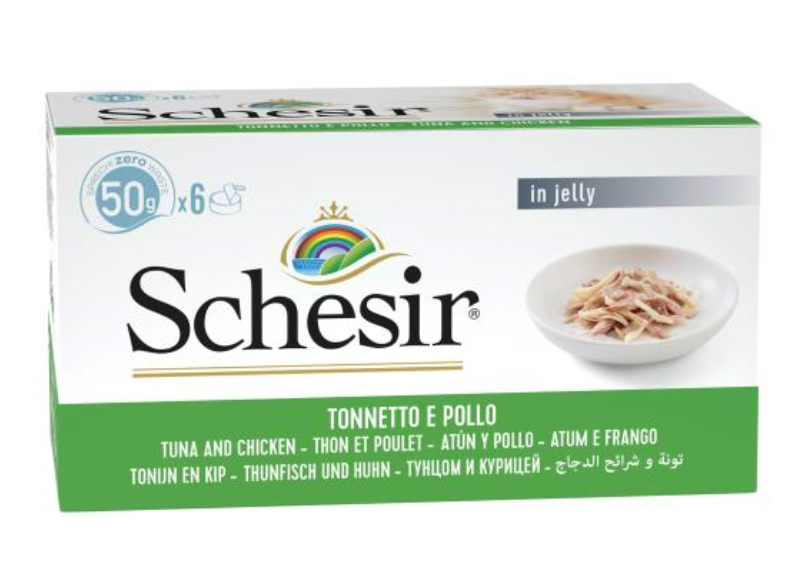 Schesir Cat Multipack Can Tuna with Chicken