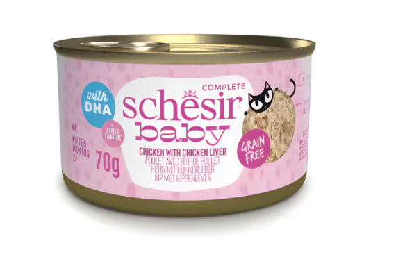Schesir Baby Kitten Wholefood - Chicken With Chicken Liver