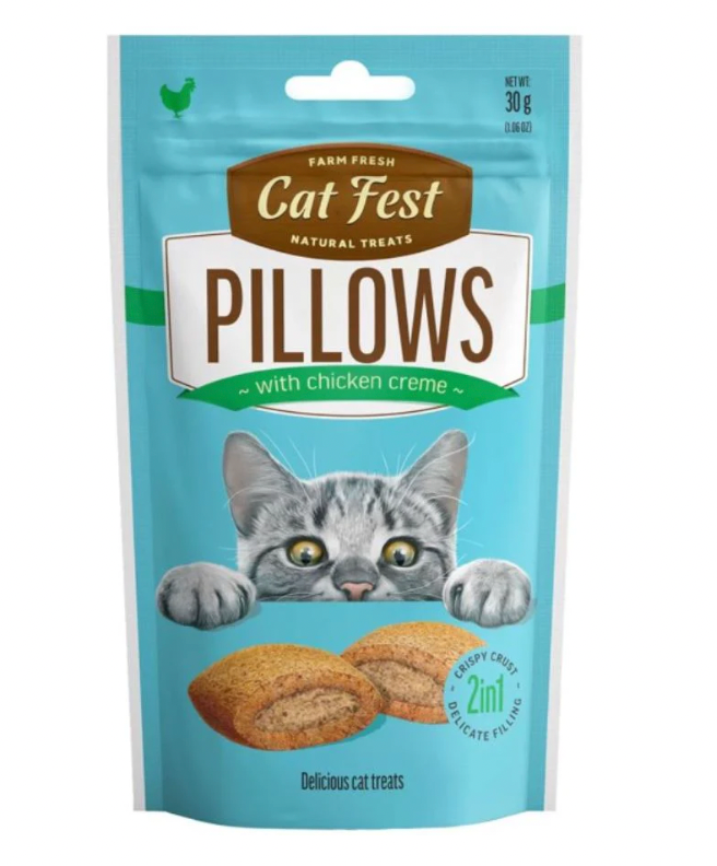 Cat Fest Pillows Cat Treats