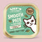 Lily's kitchen smooth pate chicken and cod with salmon canned kitten food