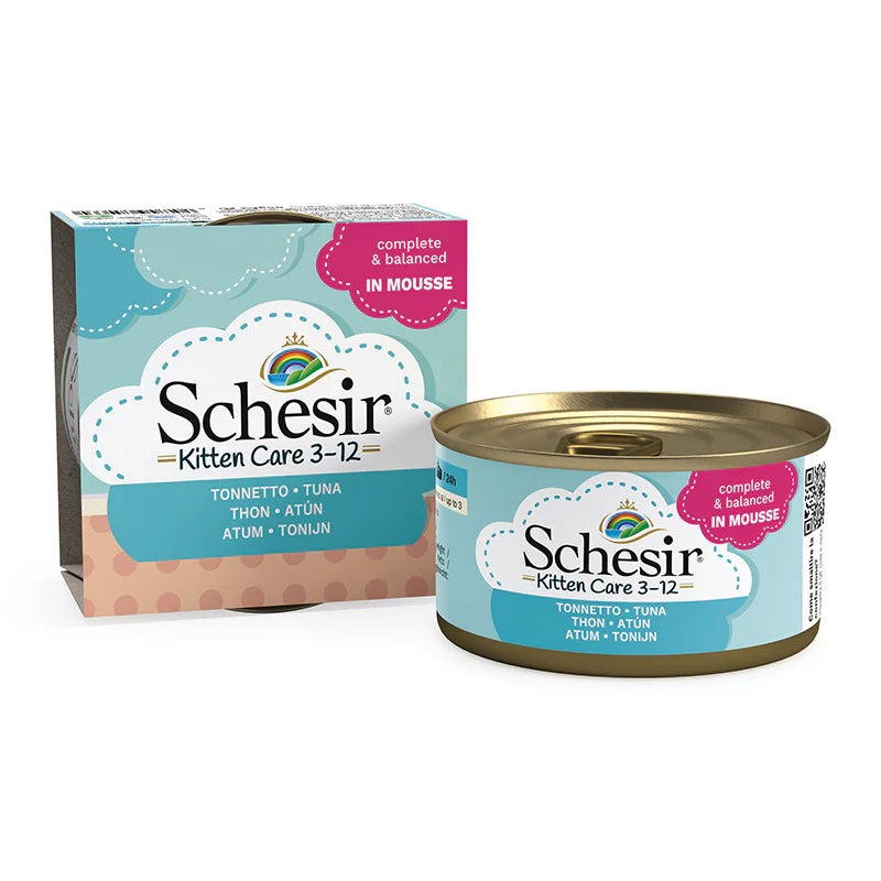 Schesir Kitten Care - Tuna Mousse in Can 3-12 months - 85G