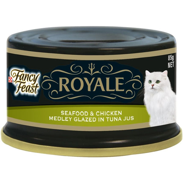 PURINA Fancy Feast Royale Sea Food & Chicken Medley Wet Cat Food
