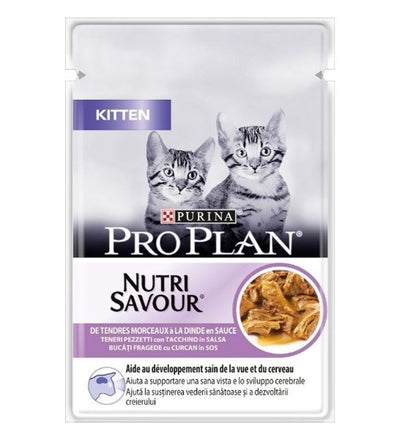 PURINA Pro Plan Nutri Savour Junior Turkey Kitten Wet Food