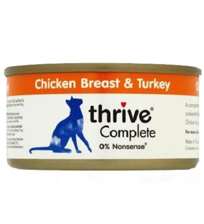 Thrive Complete Chicken Breast with Turkey Wet Cat Food - 75 GM
