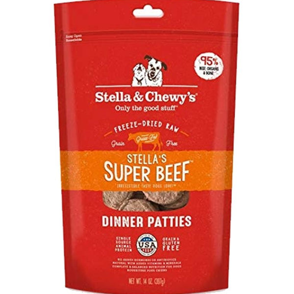 Stella & Chewy's Stella's Super Beef Dinner Patties Dry Dog Food