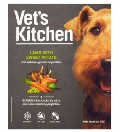 Vet's Kitchen Grain Free Lamb with Sweet Potato Wet Dog Food