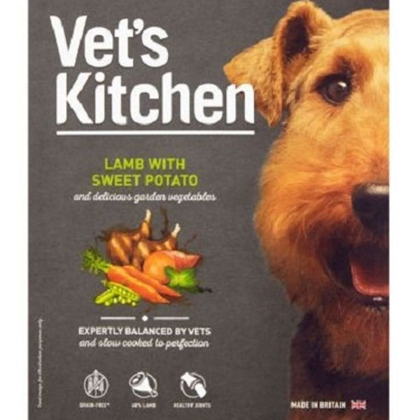 Vet's Kitchen Grain Free Lamb with Sweet Potato Wet Dog Food