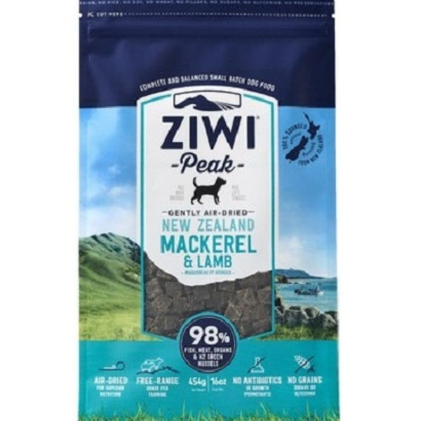 ZIWI Peak Air Dried Mackerel & Lamb Dry Dog Food