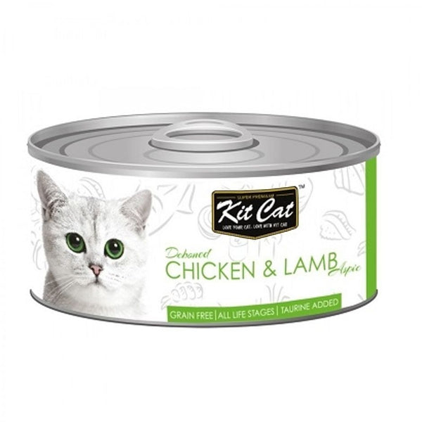 Kit Cat Grain Free Chicken & Lamb Topper Wet Cat Food