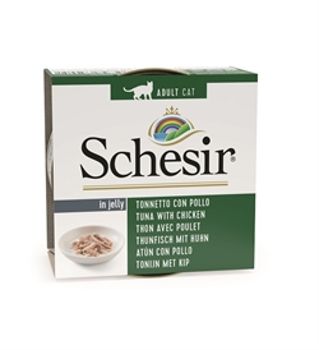 Schesir Tuna & Chicken in Jelly Wet Cat Food