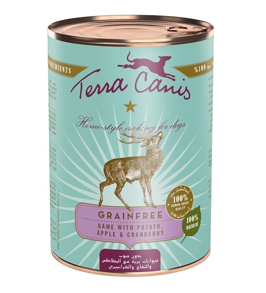 Terra Canis Grain Free Game Venison Dog Wet Food