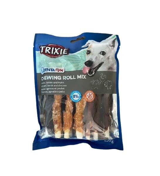 Trixie Denta Fun Chewing Roll Mix Dog Chews