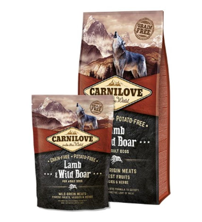 Carnilove Lamb & Wild Boar for Adult Dog Dry Food