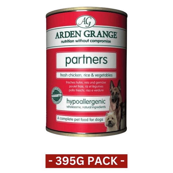 Arden Grange Partners Chicken, Rice & Vegetables Wet Dog Food - 395 GM