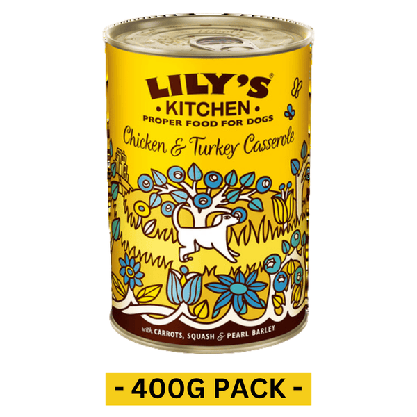 Lily's Kitchen Chicken & Turkey Casserole Wet Dog Food