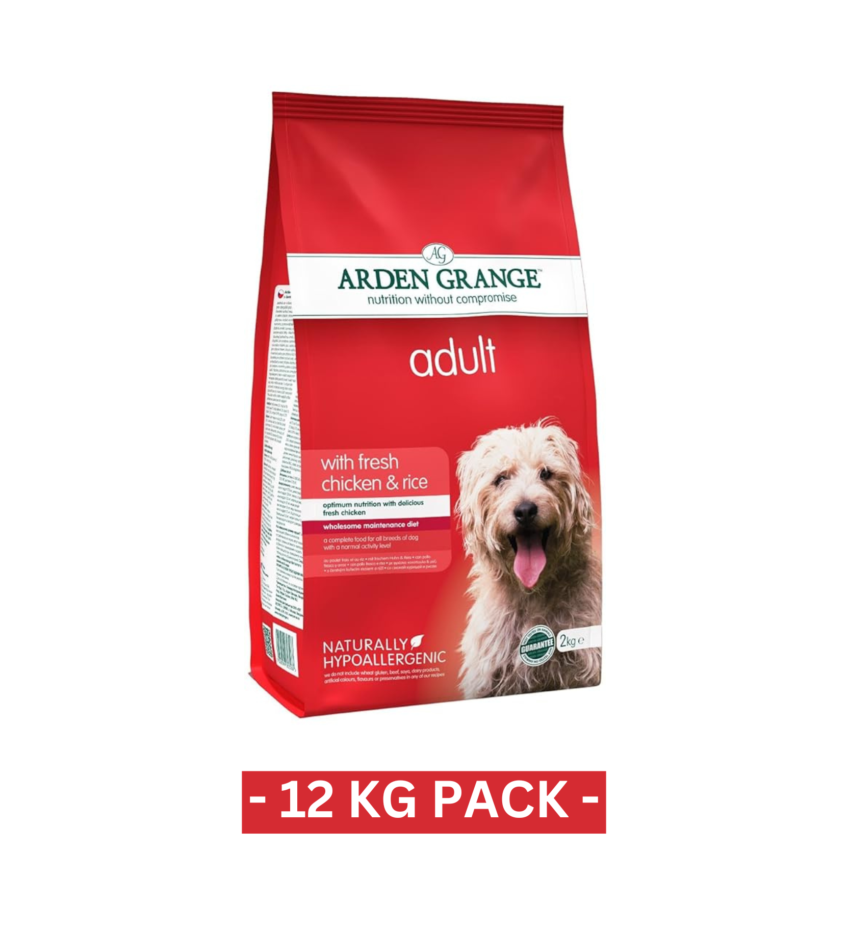 Arden Grange Adult Fresh Chicken & Rice Dry Dog Food