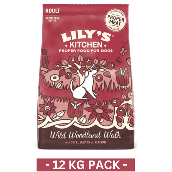 Lily's Kitchen Venison & Duck Grain Free Adult Dry Dog Food