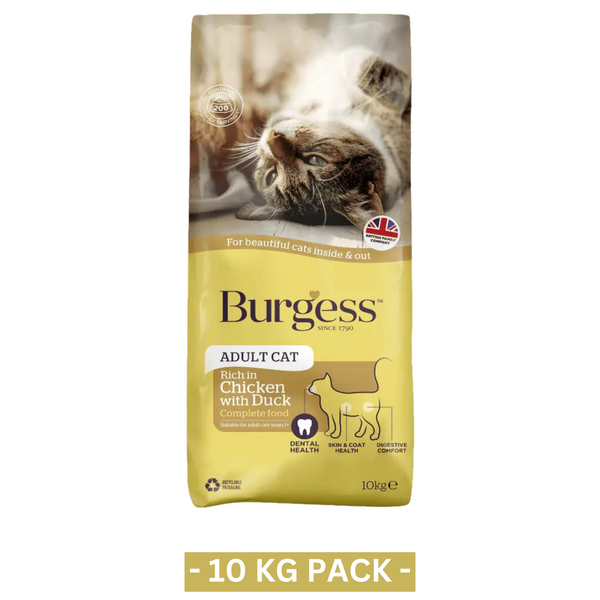 Burgess Adult Chicken & Duck Cat Dry Food