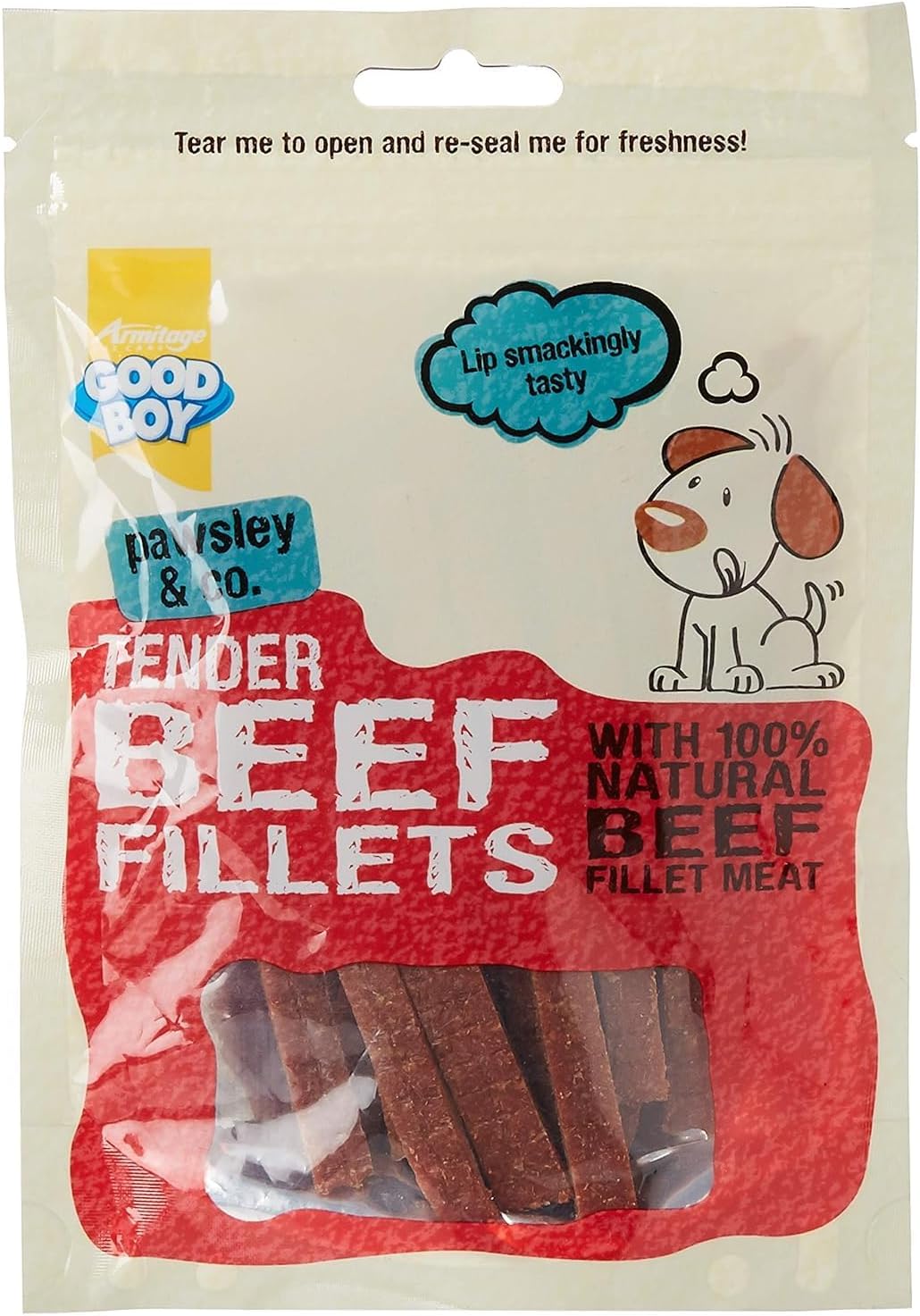 Armitage Good Boy Tender Beef Fillets Dog Treats