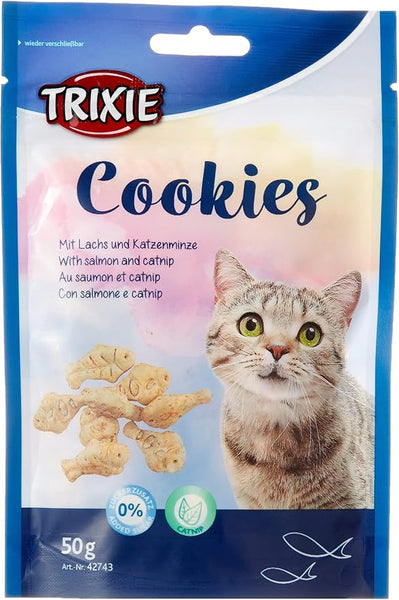 Trixie Cookies with Salmon and Catnip Cat Treats