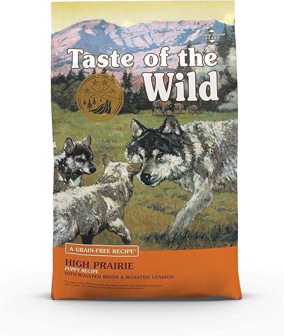 Taste of the Wild High Prairie Puppy Grain Free Dry Food