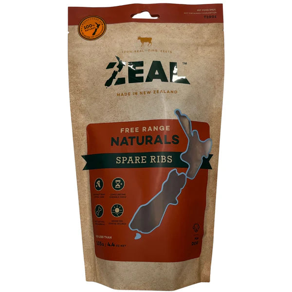 Zeal Pet Food - Spare Ribs Pure Natural Dog Treats