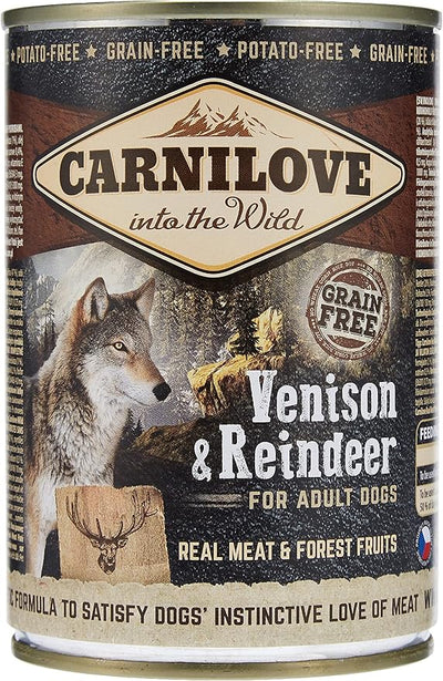 Carnilove Venison & Reindeer for Adult Dog Wet Food