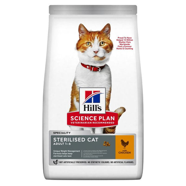 Hill's Science Plan Feline Young Adult Sterilised with Chicken