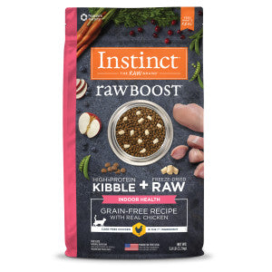 Instinct Raw Boost Grain Free Indoor Health Chicken Dry Cat Food