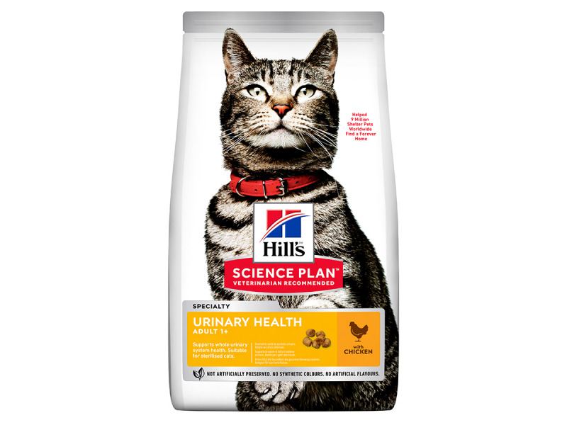Hill's Science Plan Urinary Health Adult Cat Food with Chicken