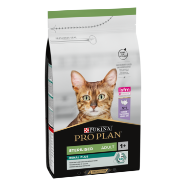 PURINA Pro Plan Sterilised Optirenal Turkey Adult Dry Cat Food