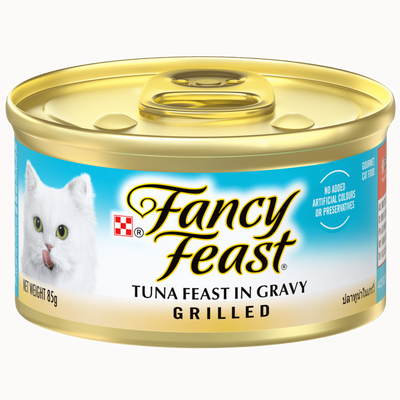 PURINA Fancy Feast Grilled Tuna Feast Wet Cat Food