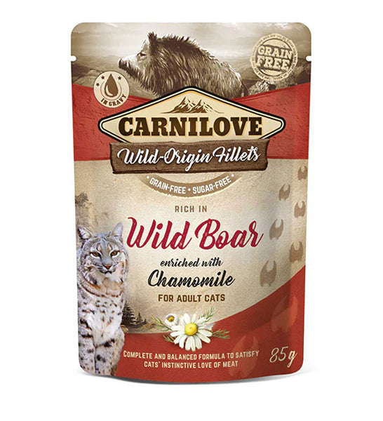 Carnilove Wild Boar for Adult Cat Wet Food