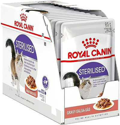 Royal Canin Sterilised in Gravy Wet Cat Food
