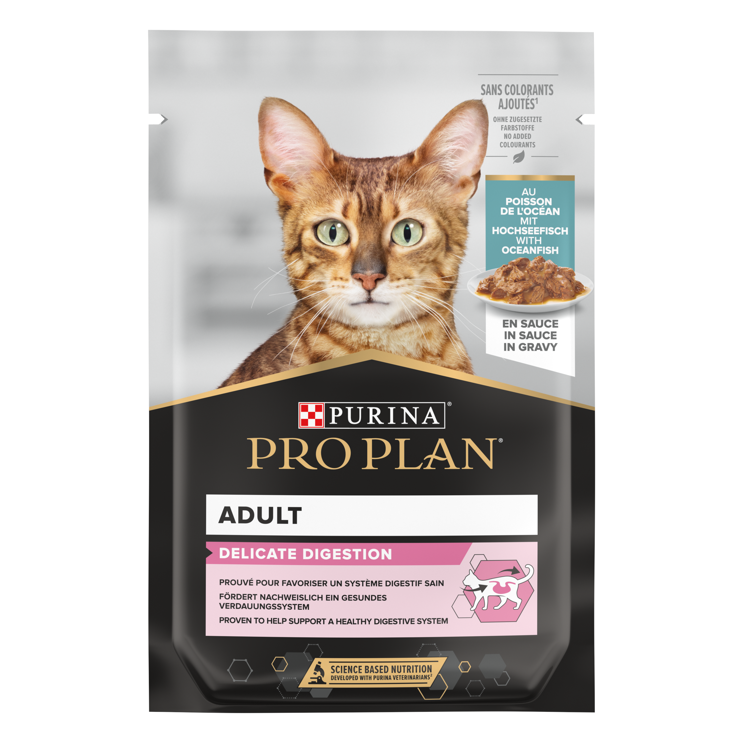 PURINA Pro Plan Nutri Savour Delicate Oceanfish Wet Cat Food