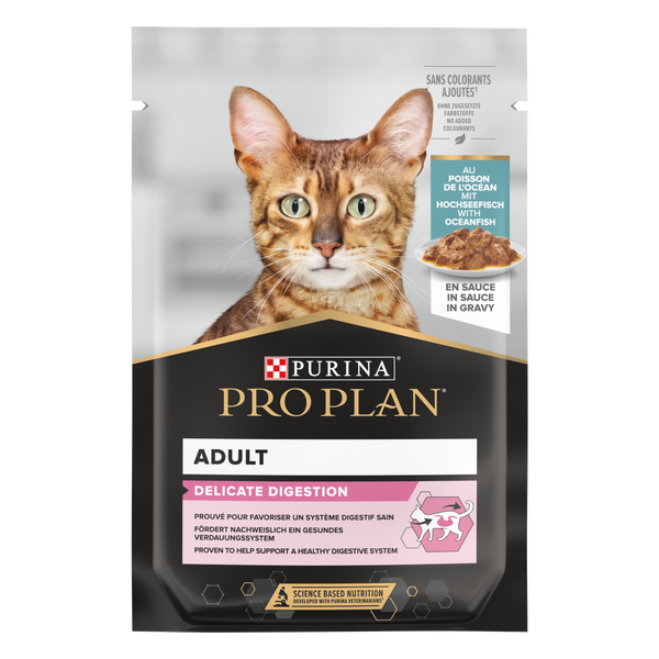 PURINA Pro Plan Nutri Savour Delicate Oceanfish Wet Cat Food