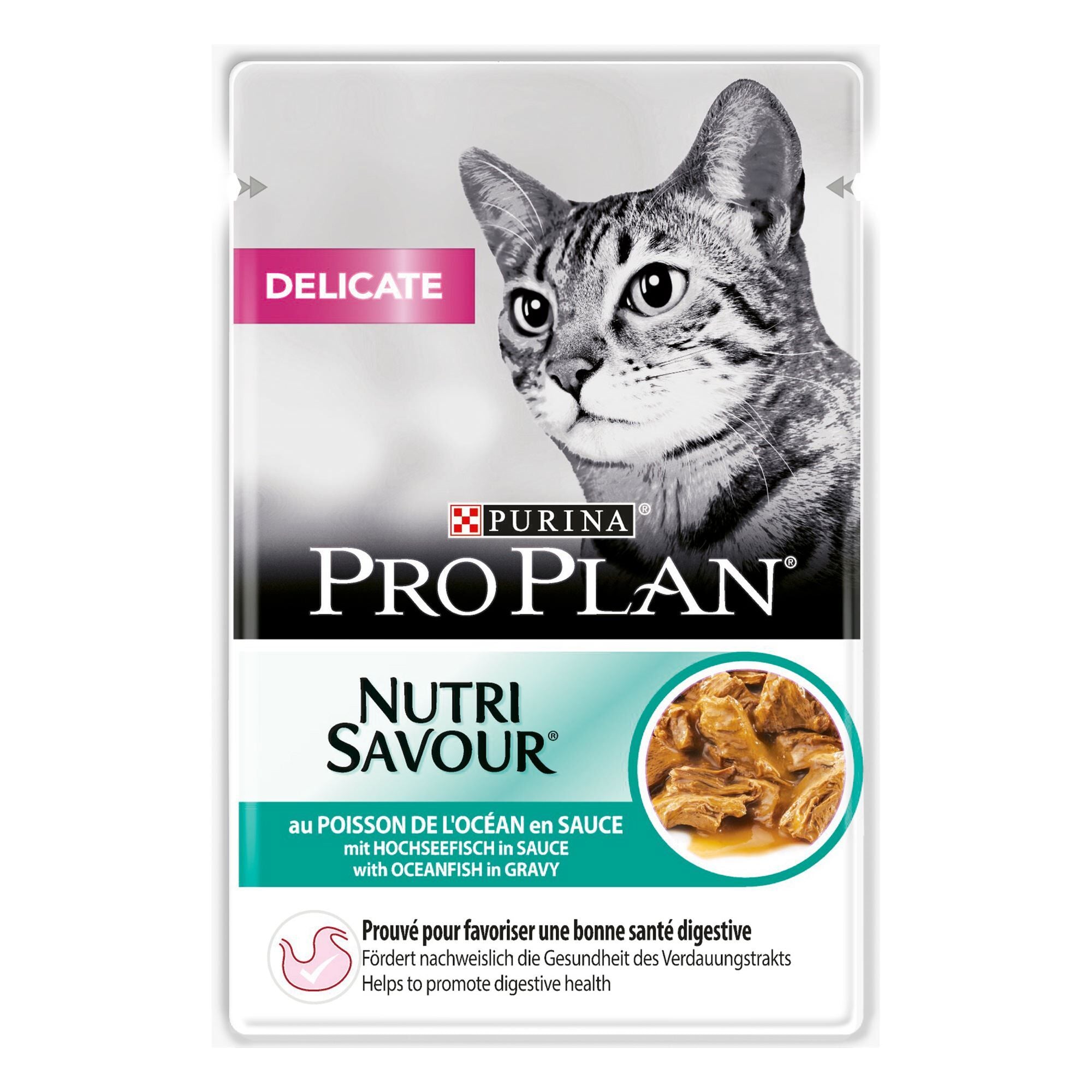 PURINA Pro Plan Nutri Savour Delicate Oceanfish Wet Cat Food