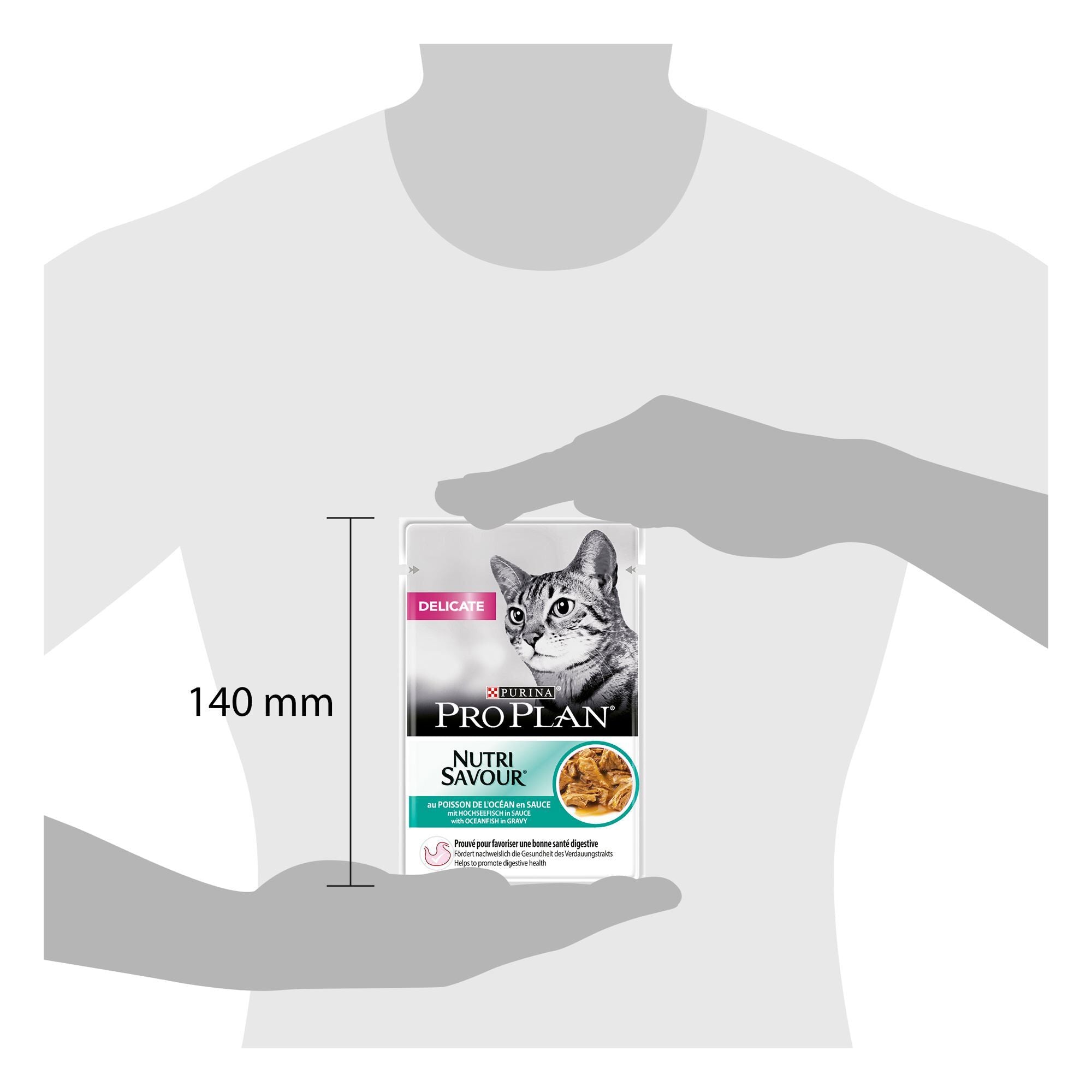 PURINA Pro Plan Nutri Savour Delicate Oceanfish Wet Cat Food