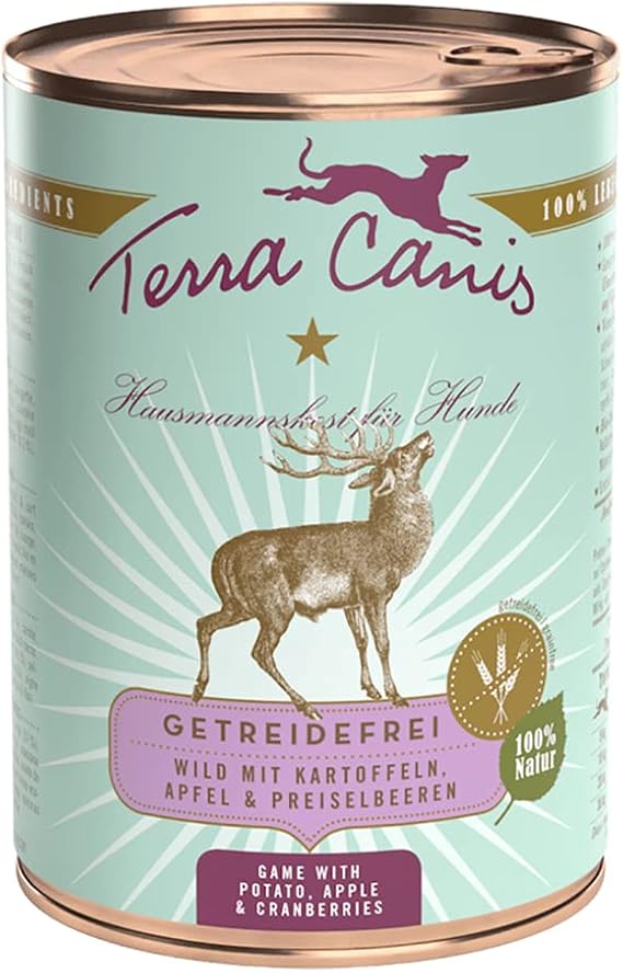 Terra Canis Grain Free Game Venison Dog Wet Food