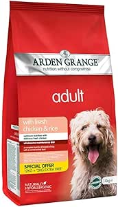 Arden Grange Adult Fresh Chicken & Rice Dry Dog Food Promo Bag