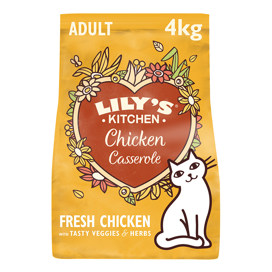 Lily's Kitchen Chicken Casserole Dry Food for Cats