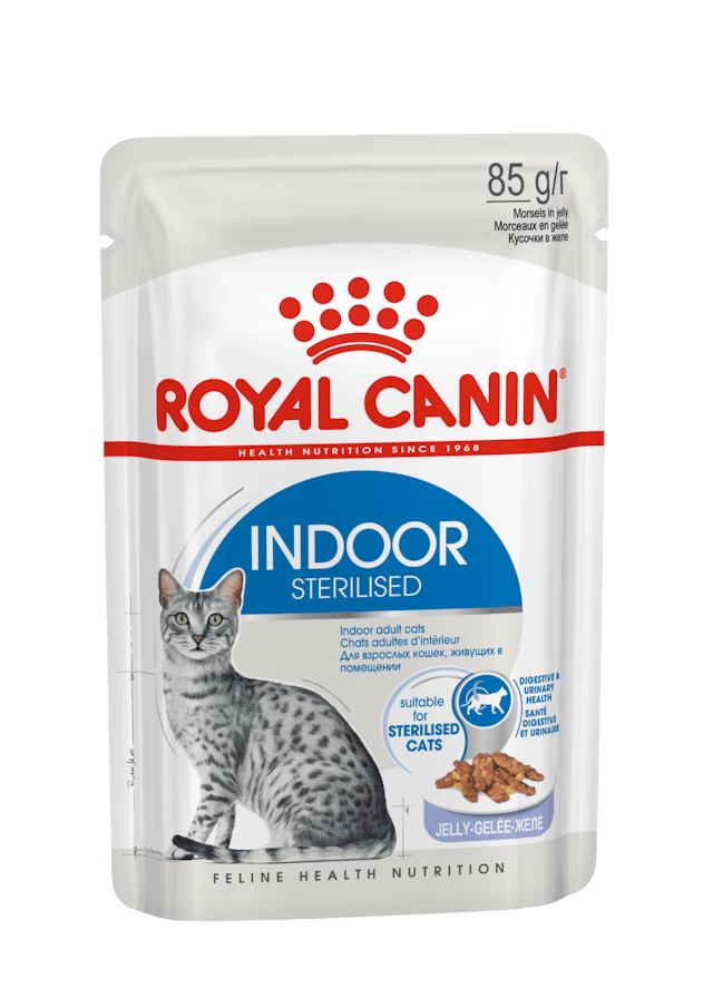 Royal Canin Indoor Sterilised in Jelly Cat Wet Food